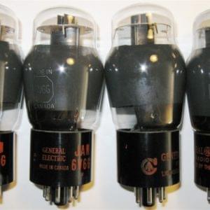6V6G -WESTING-HOUSE-CANDA/6V6GT/6V6/6P6S/CV509/ZA5306 VT-107B/10E349/VT196GPO